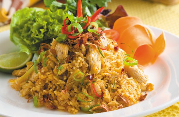 Yellow Curry Fried Rice